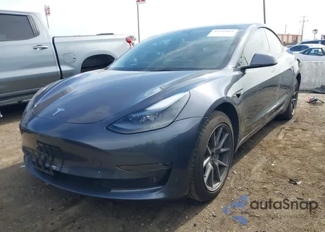 2023 Tesla Model 3 Rear-Wheel Drive from USA, damaged, VIN 5YJ3E1EA8PF700690